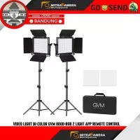 Video Light Bi-Color GVM 800D-RGB 2 Light App Remote Control