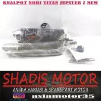 Knalpot Motor Merk Nobi Tipe Titan Motor Jupiter Z NEW Vega ZR