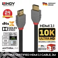 Kabel HDMI LINDY Ultra High Speed HDMI 2.1 HDR 10K 8K 48Gbps, 2M