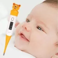 Termometer Digital KARAKTER Pengukur Suhu Badan Tubuh Bayi Anak Anak