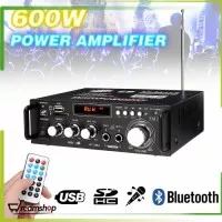 Amplifier EQ Audio Bluetooth Karaoke Home Theater 600W - BT-298A