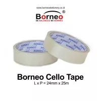 Borneo Cello Tape / Selotip 24 mm x 25 m