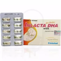 Inlacta Dha For Mother Vitamin Ibu Hamil & Menyusui 30 Softgel