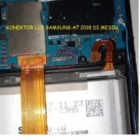 Konektor LCD Samsung A7 2018 A750 Fpc Lcd Connector 48pin diMESIN