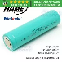 Hame Lithium Ion Cylindrical Battery 3.7V 2200mAh with Flat Top PS