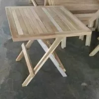 Meja Lipat Kayu Jati Meja Piknik Meja Teras Meja Laptop