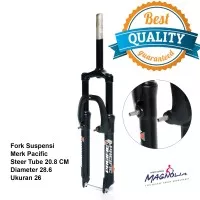 Garpu / Fork Sepeda MTB 26 PACIFIC Oversize Suspensi Shock Travel 120