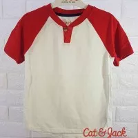 Kaos Anak Laki Lengan Pendek Merah Putih Nyaman Murah Branded