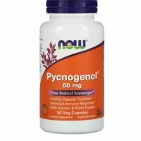Now Foods Pycnogenol 60 mg 50 Veg Capsules