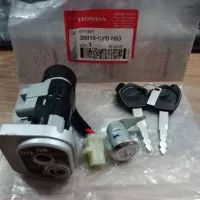 KUNCI KONTAK KEY SET VARIO 110 TECHNO KARBU KVB ORIGINAL ASLI HONDA