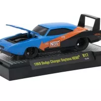 M2 Machines 1:64 Ground Founder 1969 Dodge Charger Daytona HEMI