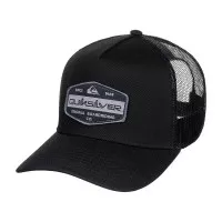 (100% ORIGINAL) Quiksilver Brosens Cap Black Topi Mesh Snapback Hat