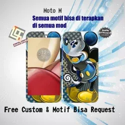 Garskin HP Motorola Moto M motif Mickey mouse - motif bisa request