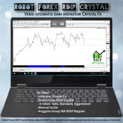 Robot Forex EA RDIP Crystal - versi otomatis dari indikator Fx Crystal