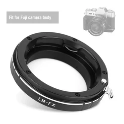 Adapter Converter FOTOFOX Lensa Lens Leica M LM To ke Body Kamera Fuji Fujifilm Mirrorless FX X-t X-a X-e X-m X-pro Xa Xm Xe Xpro Xt Focus Infinity