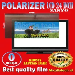 POLARIZER TV LCD SANYO 24 INC POLARIS - POLARIZER LCD SANYO 0 DERAJAT