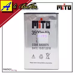 Baterai Handphone Mito A18 Fantasy Selfie 2 BA00075 Double Power Mito Batu HP Mito Fantasy Selfie 2 Battery Mito A18 Batre Mito BA00075