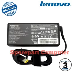 Adaptor Charger Laptop LENOVO 20V 3.25A plug USB square mouth ORI