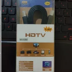 kabel HDMI to HDMI 1.5 M FLAT ORIGINAL M tech cocok u PS 3 PS 4 DVD