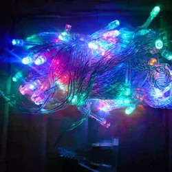 lampu led pohon natal twinkle hias taman multifunction 100 LED 10m Top