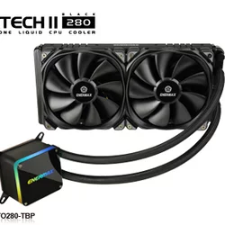 Enermax ELC-LTTO280-TBP Liqtech II AIO 280MM Liquid Cooler