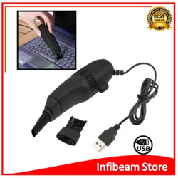 Terlaris Mini Usb Vacuum Keyboard Cleaner For Laptop Computer Pc Black Hitam Penyedot penghisap Pembersih Debu Papan Ketik Key Board Komputer