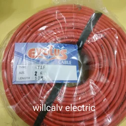 KABEL NYAF 1X2.5 - KABEL TUNGGAL SERABUT 1X2.5 - KABEL ISI 1 KABEL 1X2.5 HARGA PERMETER TEMBAGA