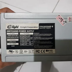 PSU POWER SUPPLY ENLIGHT 420W PURE WITH 6PIN VGA