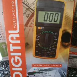 avometer multitester Dt 9205A multimeter avometer plus baterai layar lebar