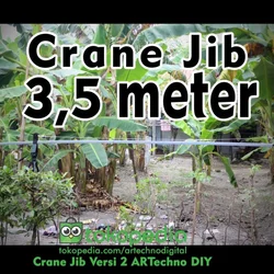 Jual 3 5 meter Crane Jib Portal Jib Mini Jib Portable ARTechno DIY