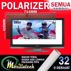polarizer lcd tv 32 inch polaris tv semua merk