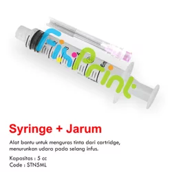 Spuit 5cc Syringe Ukuran 5cc Suntikan Cartridge Tinta Printer 5ml Spuid 5ml Refill CISS Refillable Printer Inkjet