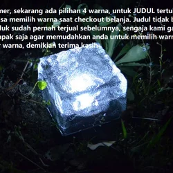 Lampu tanam taman Paving Block PUTIH / conblock / bata Solar Power 1 Led tenaga surya matahari.  cocok untuk mempercantik parkiran / pintu masuk rumah / villa / vila / mall / apartemen / townhouse / cafe  / hotel / Townhouse / Parkiran dll