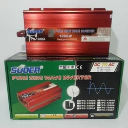 Inverter SUOER pure sine wave inverter 1000 watt PSW inverter 1000w Suoer FPC-1000A inverter sinus murni