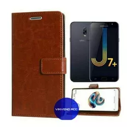 Samsung Galaxy J7pro J7 pro Flip wallet Leather Book Cover Case Kulit