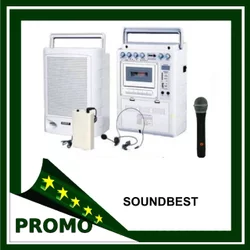 Murah !!! Speaker Portable Wireless Amplifier Soundbest Sb 330 Meeting