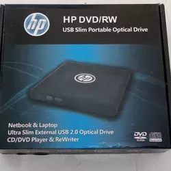 portable dvd cd rw player merk hp