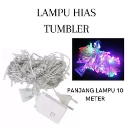 Lampu Tumbrl Lampu Hias Lampu Dekorasi Lampu Natal LED 10 Meter 10 M