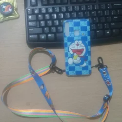 Case Infinix S4 Softcase Jelly Karakter Gambar Kartun Doraemon Series Cute Free Tali HP Doraemon