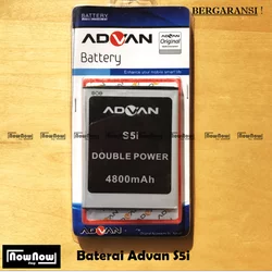 Baterai Advan S5i Original Double Power Batre Batrai Battery HP