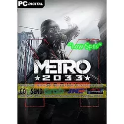 METRO 2033 - CD GAME PC GAMING KOMPUTER PC GAMING LAPTOP GAMING PERMAINAN JOYSTICK PC GAMING MURAH GROSIR PC GAMES