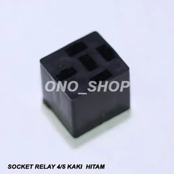 Socket Relay 4/5 Kaki Hitam