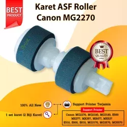 Karet ASF Roller Canon MG2270 MG2180 E500 E510 E600 E610 MG3570 MX377 Cabutan