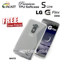 Softcase for LG G-FLEX D958 - S-JACKET Premium TPU S-Line