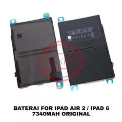 Batre Baterai Battery Apple Ipad Air 2 -  Ipad Gen 6 A1547 Tahun 2018 Original