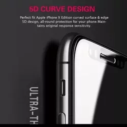 tempered glass 5D full cover warna 4D 3D iphone 6 6s 6plus 6splus 7 7plus 8 8plus X premium
