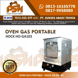 HOCK OVEN GAS PORTABLE Atau OVEN HOCK HO-GA103 ALUMINIUM