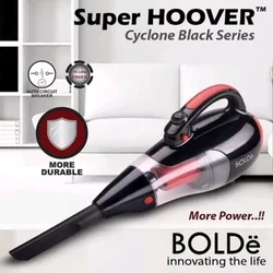 Vacum Cleaner Bolde Super Hoover Cyelone Black Asli Original