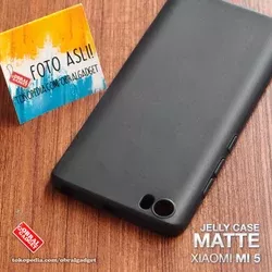 Xiaomi Mi 5 Mi5 Soft Gel Jelly Silicon Side Grip Silikon TPU Case Softcase Warna Clear Transparan Bening