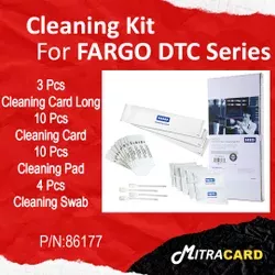 Fargo Card Printer Cleaning Kit for DTC1000/DTC1250e (P/N:086177)
